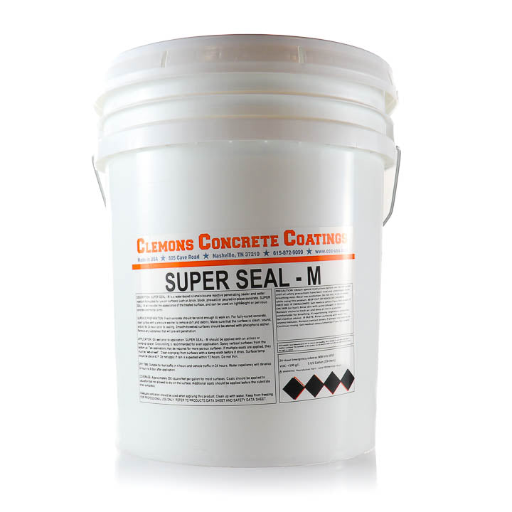 Clemons Super Seal M Concrete Penetrating Sealer