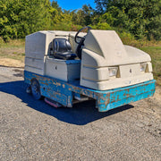 Used Tennant 7400 Heavy-Duty Rider Floor Scrubber.