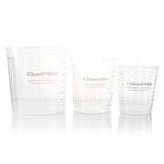 Pro-Grade Graduated Epoxy Mixing Pails