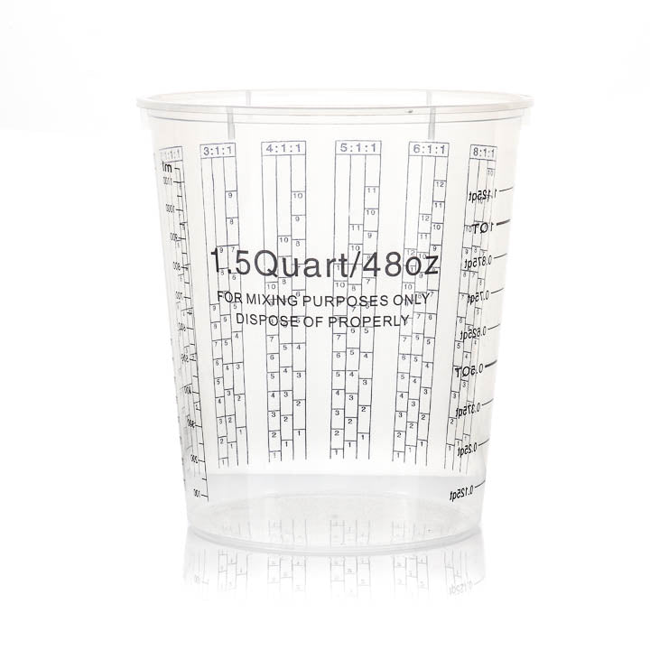 Pro-Grade Graduated Epoxy Mixing Pails