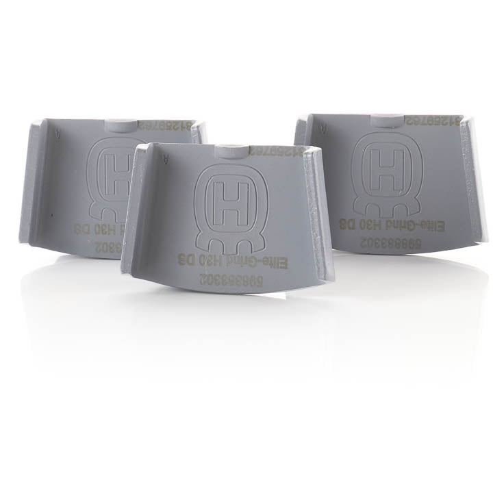 Husqvarna Elite Grind EZ H30 Grit Double Segment 3 Piece Tooling Set