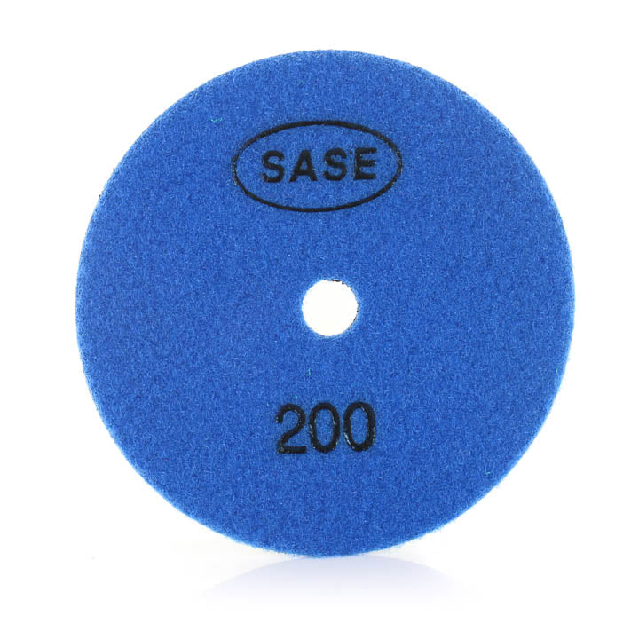 Sase 5" Resin Bond Diamond Pad Blue 200 Grit