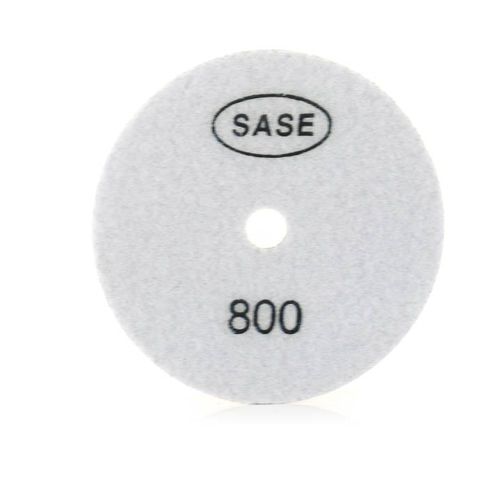 Sase 5" Resin Bond Diamond Pad White 800 Grit