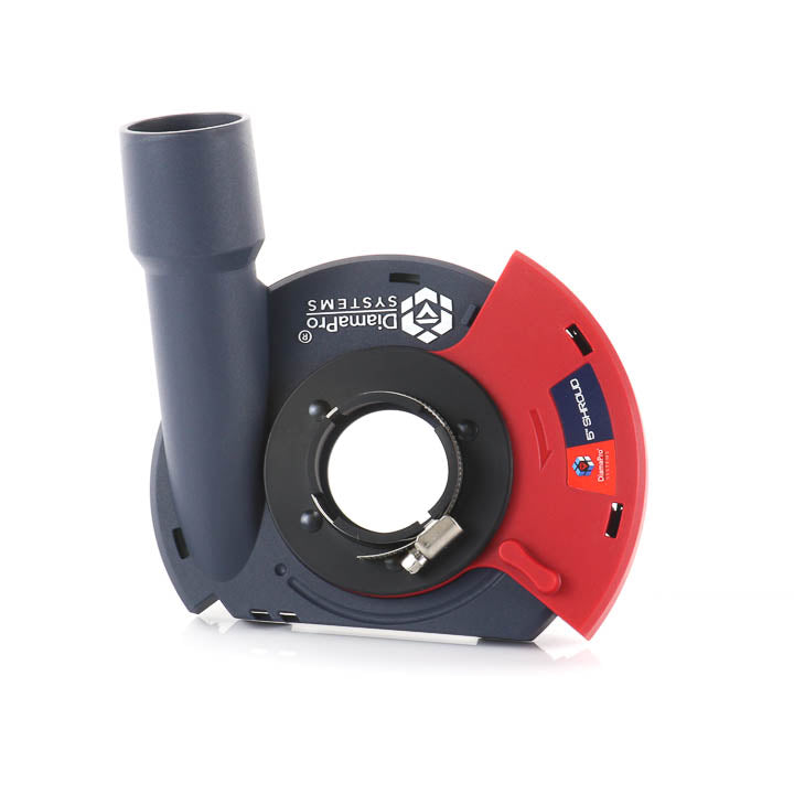 HGP-5 Handheld Edge Grinder and 5" Heavy-Duty Convertible Dust Shroud-3