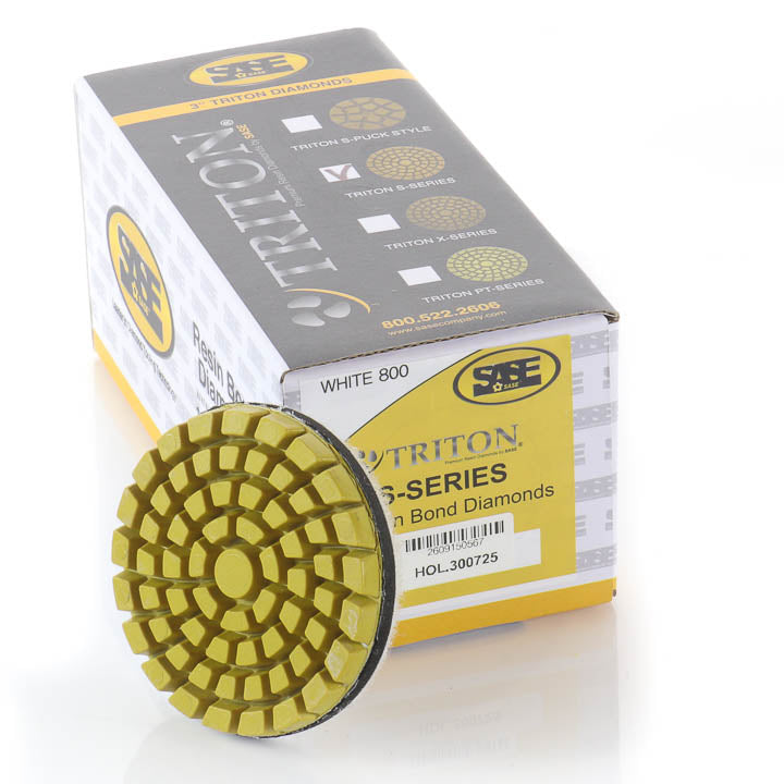 SASE Triton S-Series Diamond Tooling 3 Inch Pucks-2