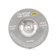 7-Inch SASE QuickCut Cup Wheel 40 grit