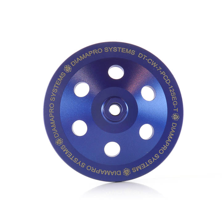 DiamaPro Systems 7-Inch 12 Segment PCD Cup Wheel-2