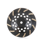 7 Inch 12 Segment 30/40 Grit Soft Bond Concrete Griding Wheel