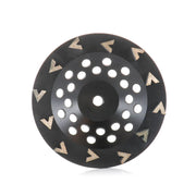 7 Inch 12 Small Arrow Segment 30/40 Grit Soft Bond Concrete Griding Wheel
