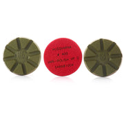 Husqvarna Vari-Polish VP D 400 Grit Silver Diamond Polishing 3 Inch Pucks