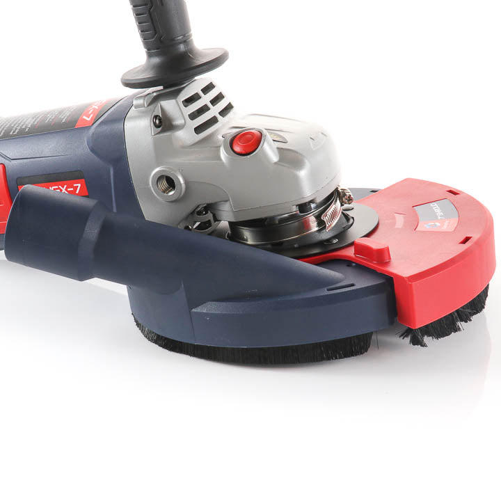 Side-profile shot of the DiamaPro Systems HGX-7 hand grinder resting on a neutral background.