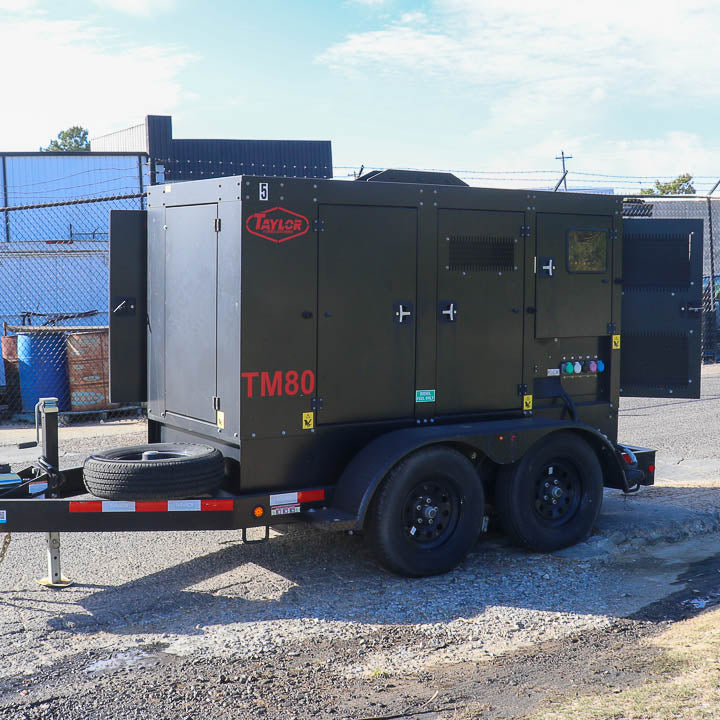 Used Taylor Systems TM80 Trailer Mounted Generator-3