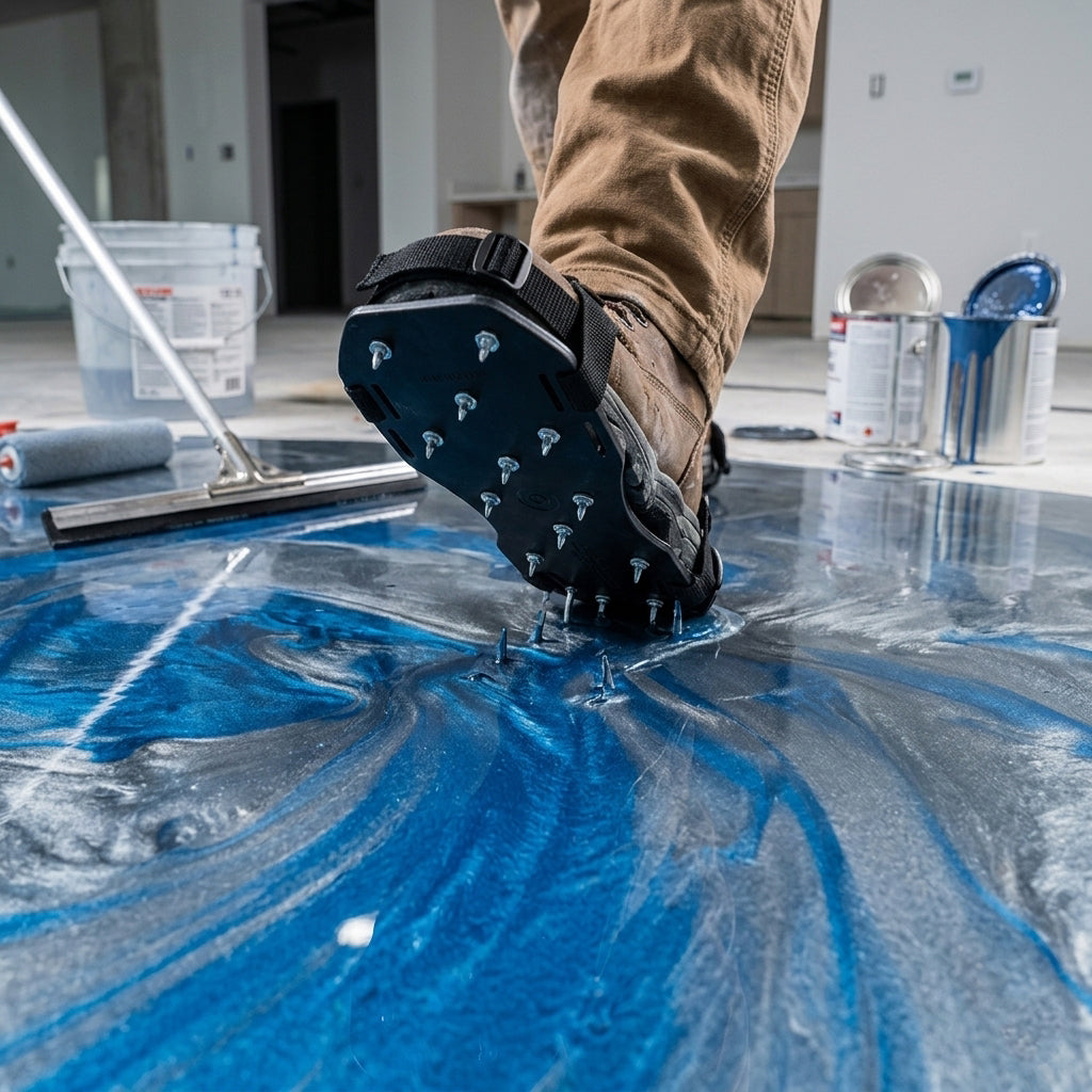 Midwest Heavy-Duty Epoxy & Resinous Coating Spiked Shoes